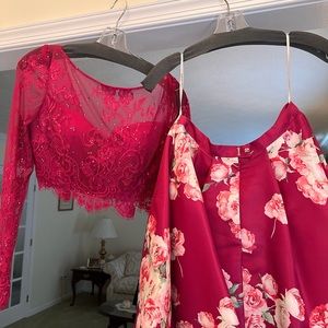 Sherri Hill, Rosy Pink hoco dress